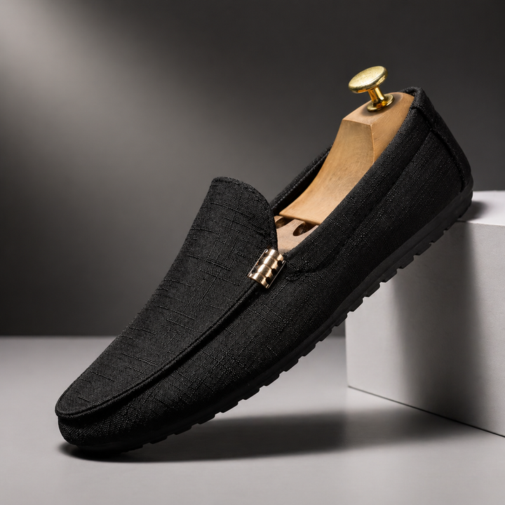 Aurélien | Mocassin Homme Slip-On Détail Doré