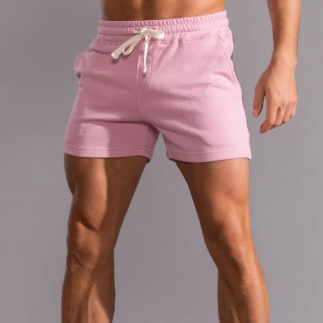Aurélien | Short Homme Noir Taille Élastique Sport