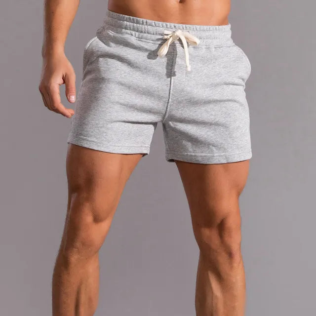 Aurélien | Short Homme Noir Taille Élastique Sport