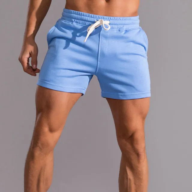 Aurélien | Short Homme Noir Taille Élastique Sport