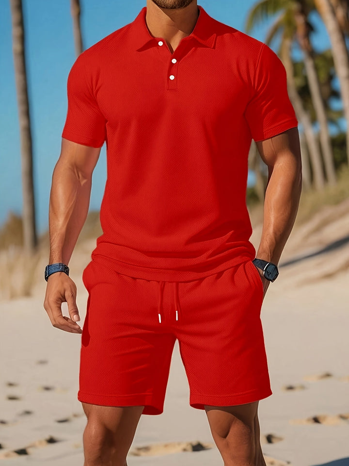 Axel | Ensemble Polo Short Homme Coordonné