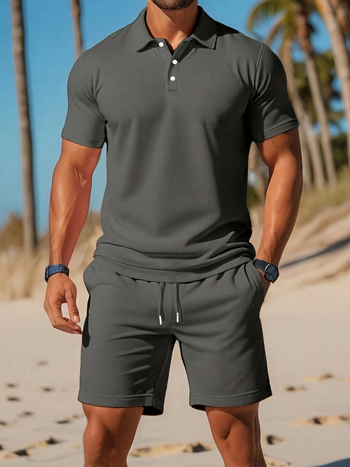 Axel | Ensemble Polo Short Homme Coordonné