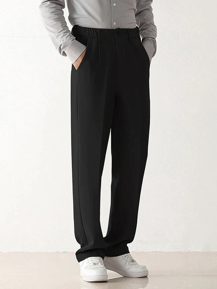 Axel | Pantalon Homme Coupe Large Taille Haute