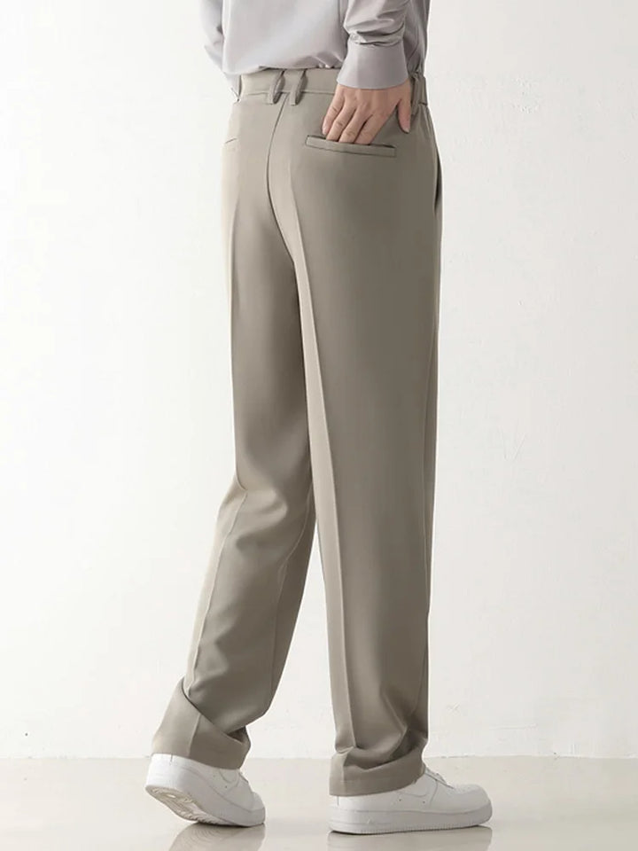 Axel | Pantalon Homme Coupe Large Taille Haute
