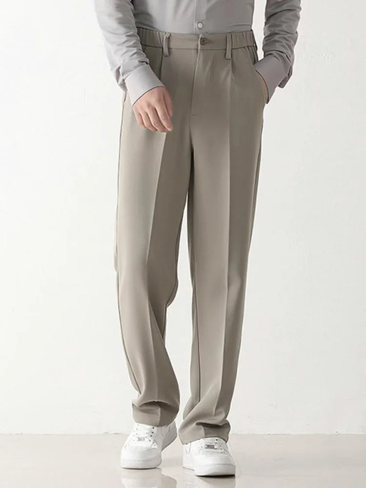 Axel | Pantalon Homme Coupe Large Taille Haute