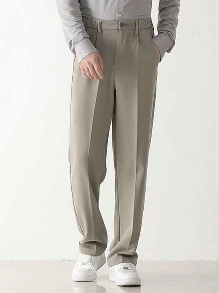 Axel | Pantalon Homme Coupe Large Taille Haute