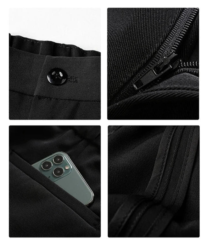 Axel | Pantalon Homme Coupe Large Taille Haute
