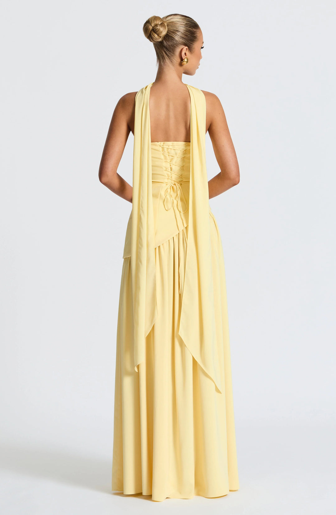 Axelle | Robe de Soirée Maxi Bustier Fendue