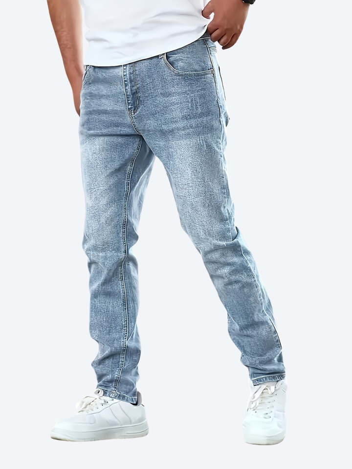 Nathan | Jean Homme Coupe Droite Denim