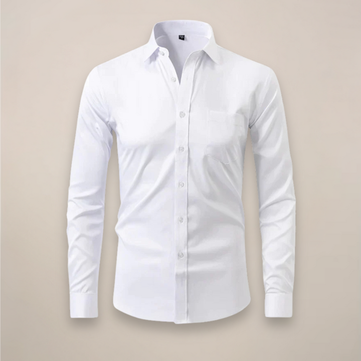 Benjamin | Chemise Homme Blanche Manches Longues