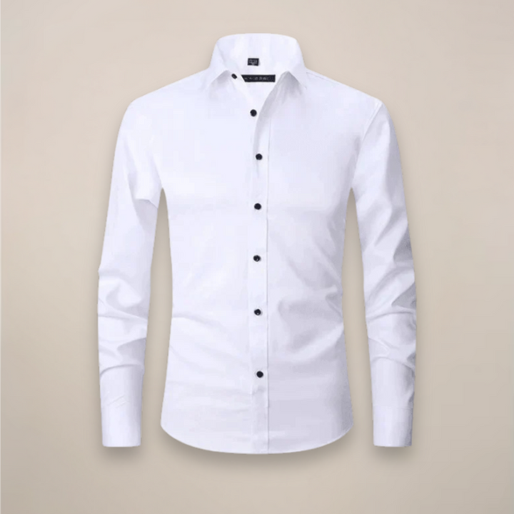 Benjamin | Chemise Homme Blanche Manches Longues