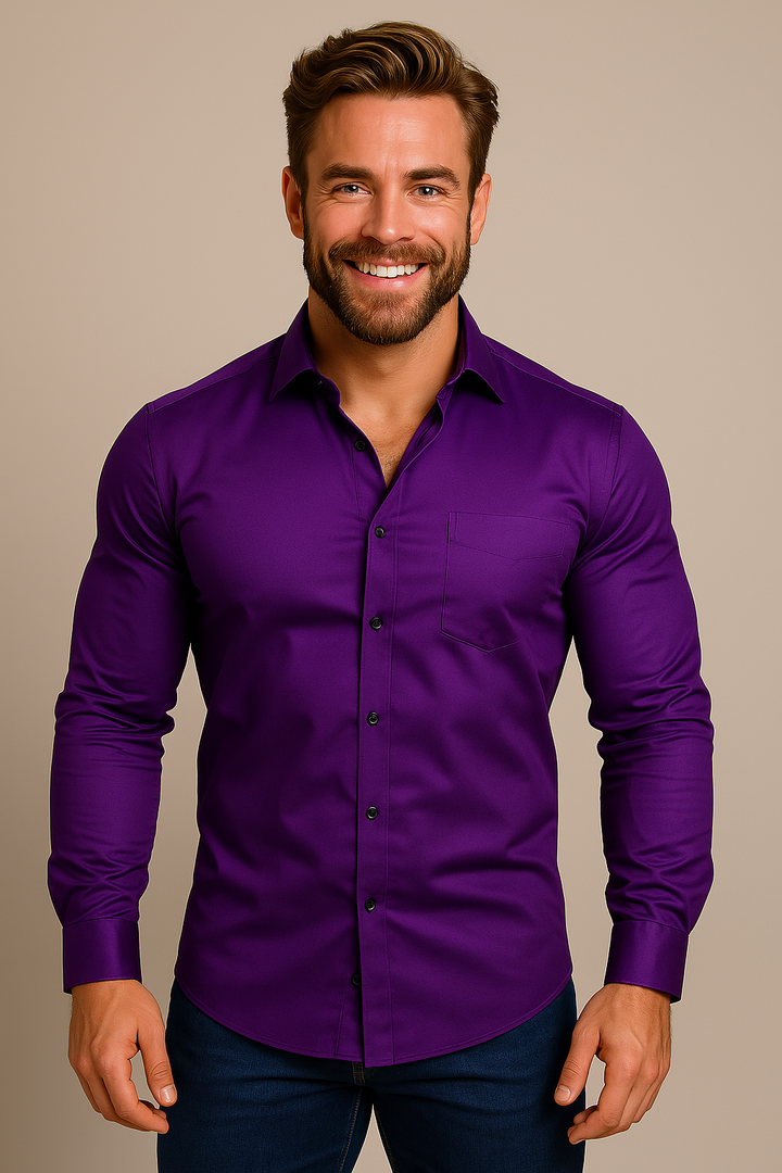 Benjamin | Chemise Homme Blanche Manches Longues