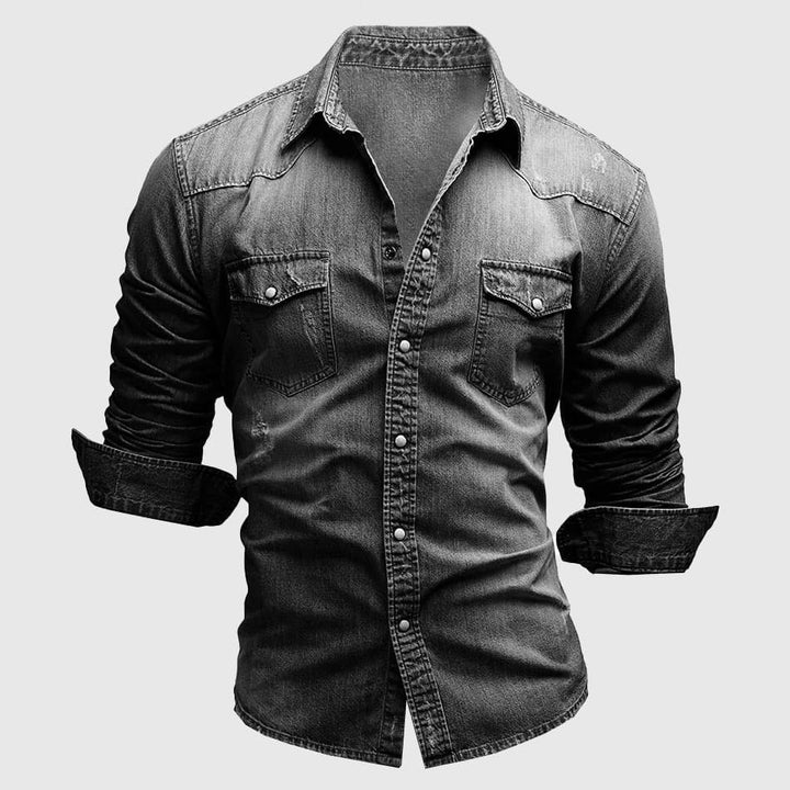 Benjamin | Chemise Jean Homme Manches Longues