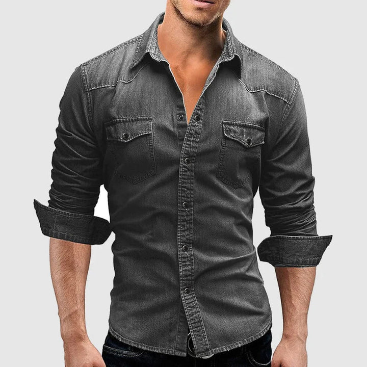 Benjamin | Chemise Jean Homme Manches Longues
