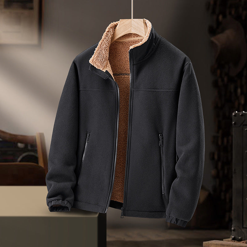 Benjamin | Veste Polaire Homme Sherpa Zippée Col Montant