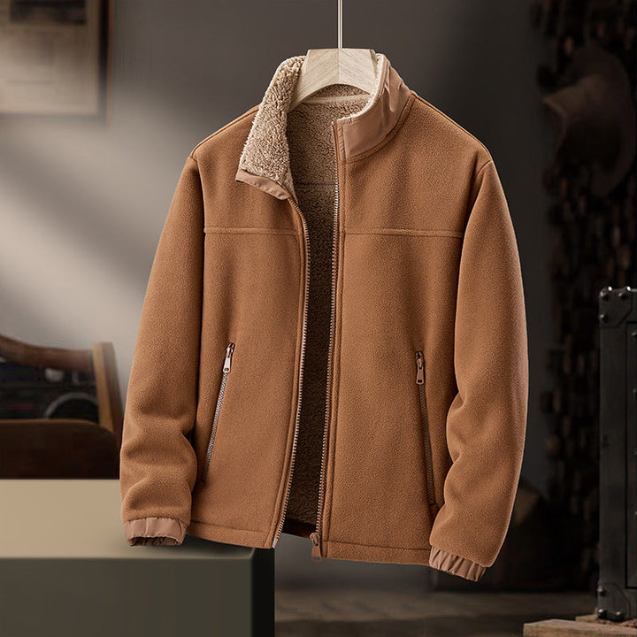 Benjamin | Veste Polaire Homme Sherpa Zippée Col Montant