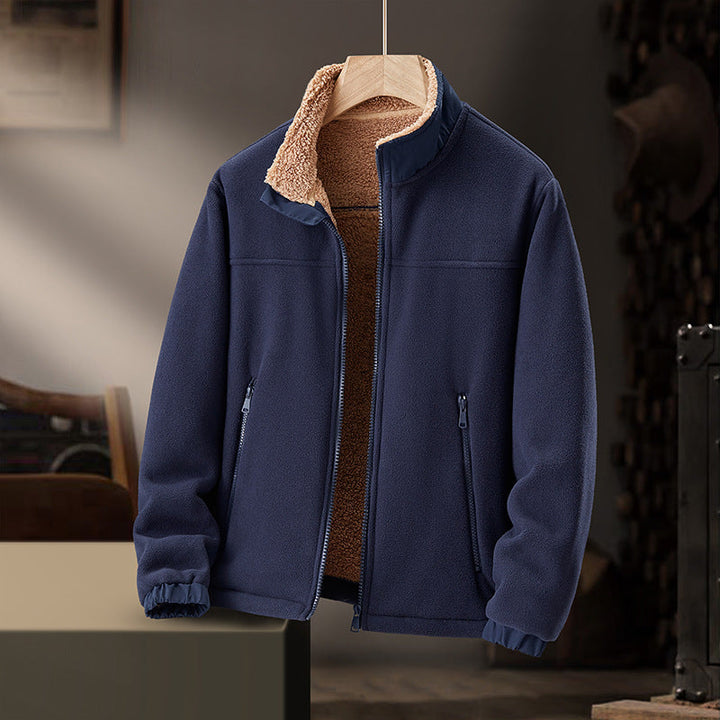Benjamin | Veste Polaire Homme Sherpa Zippée Col Montant