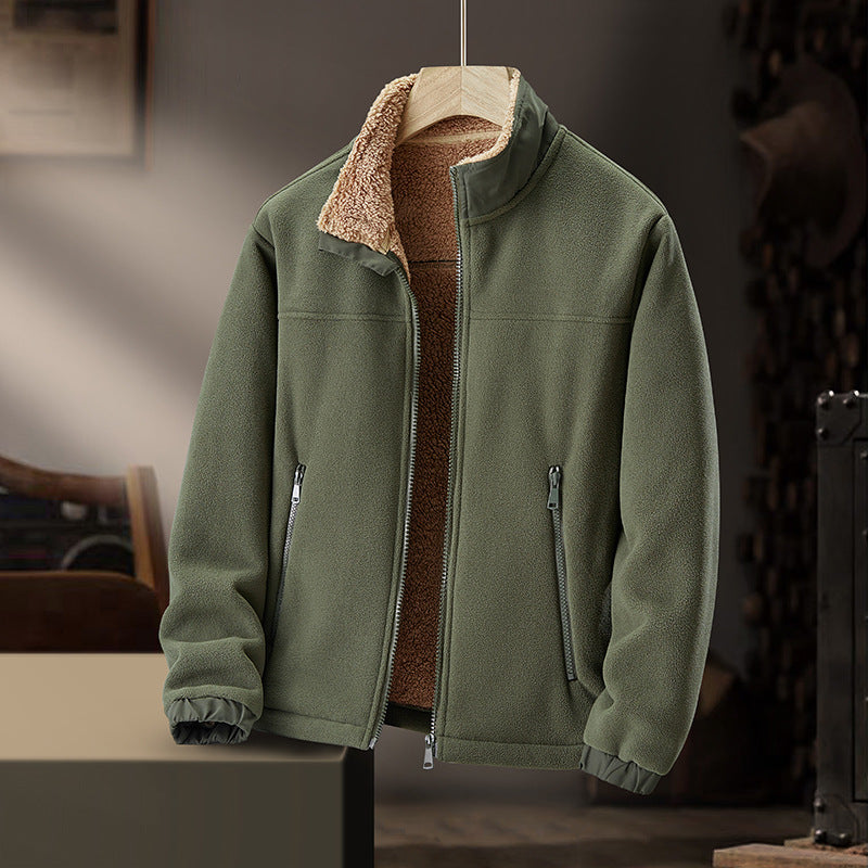 Benjamin | Veste Polaire Homme Sherpa Zippée Col Montant