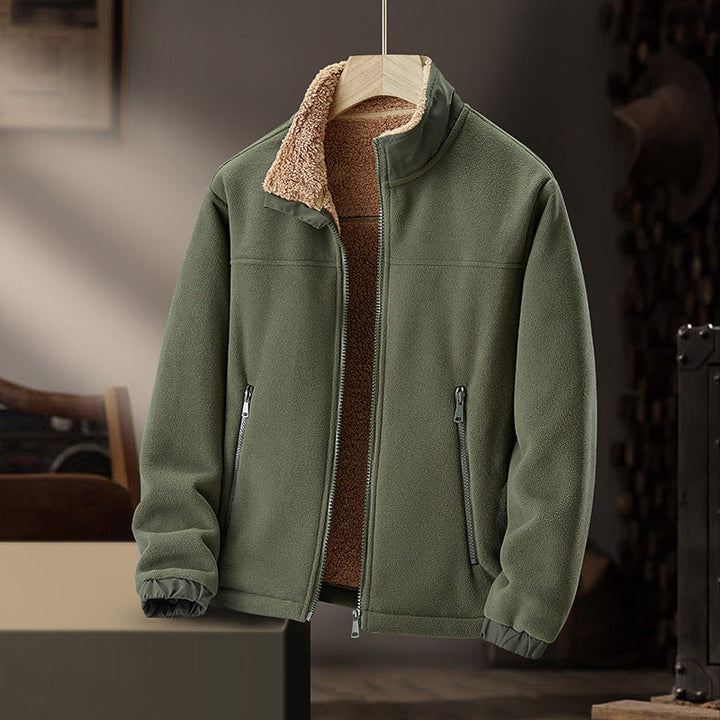 Benjamin | Veste Polaire Homme Sherpa Zippée Col Montant