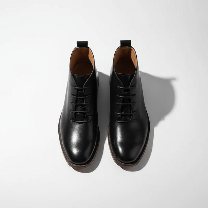 Olivier | Bottines Homme Cuir Lace-Up Marron