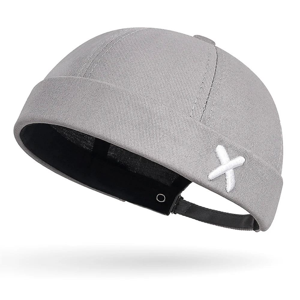 Brice | Casquette Docker Beige en Toile Ajustable