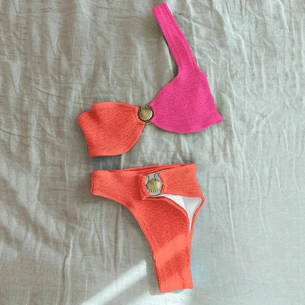 Camille | Bikini Deux Pièces Femme Une Épaule