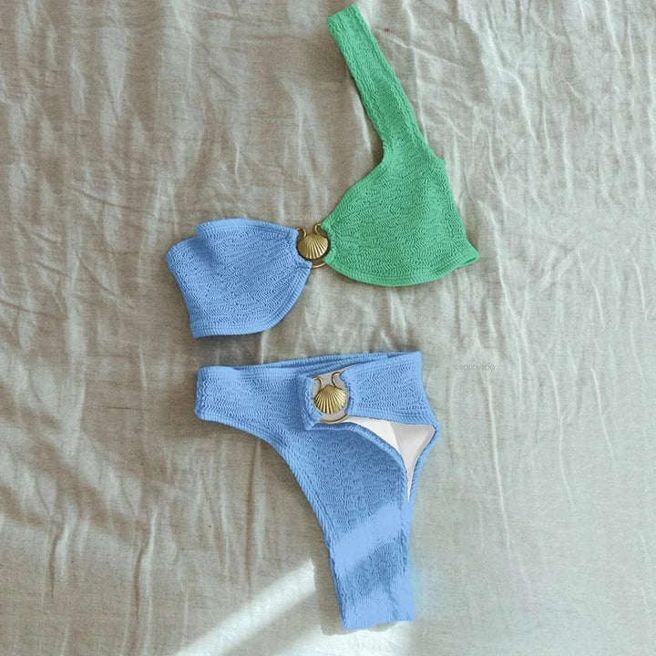 Camille | Bikini Deux Pièces Femme Une Épaule