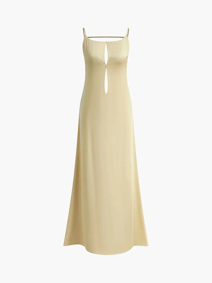 Céline | Robe Maxi Dos Nu Bretelles Femme