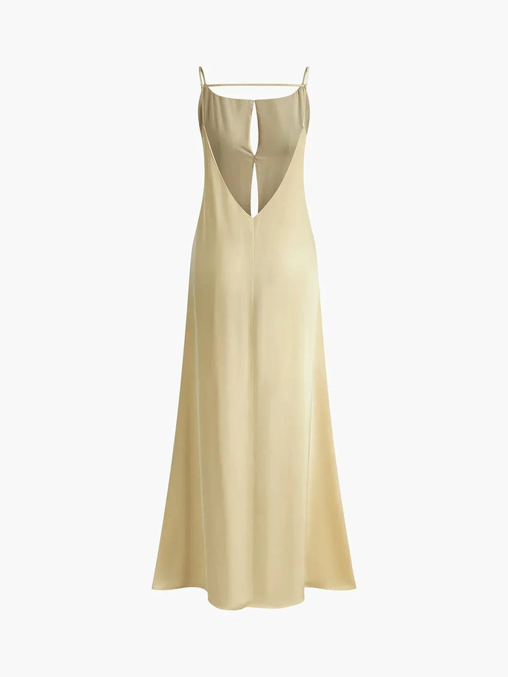 Céline | Robe Maxi Dos Nu Bretelles Femme