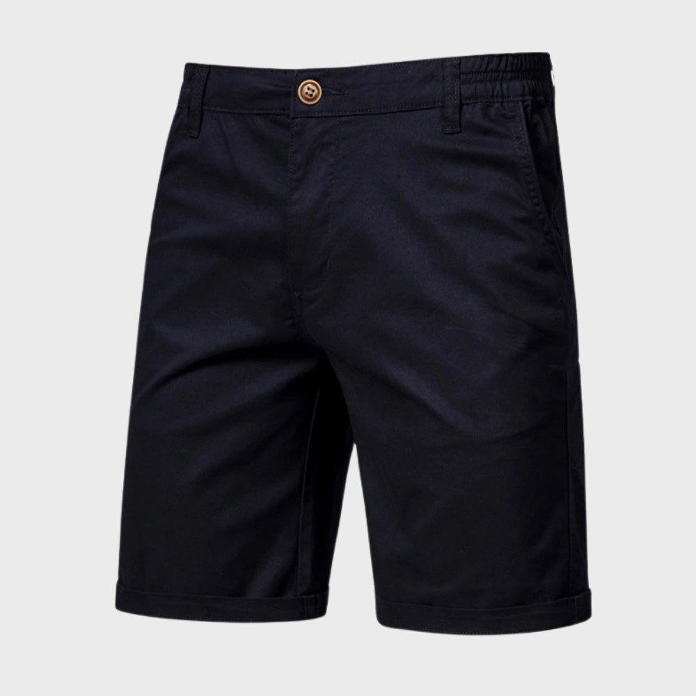 Charles | Short Chino Homme Beige Taille Élastique