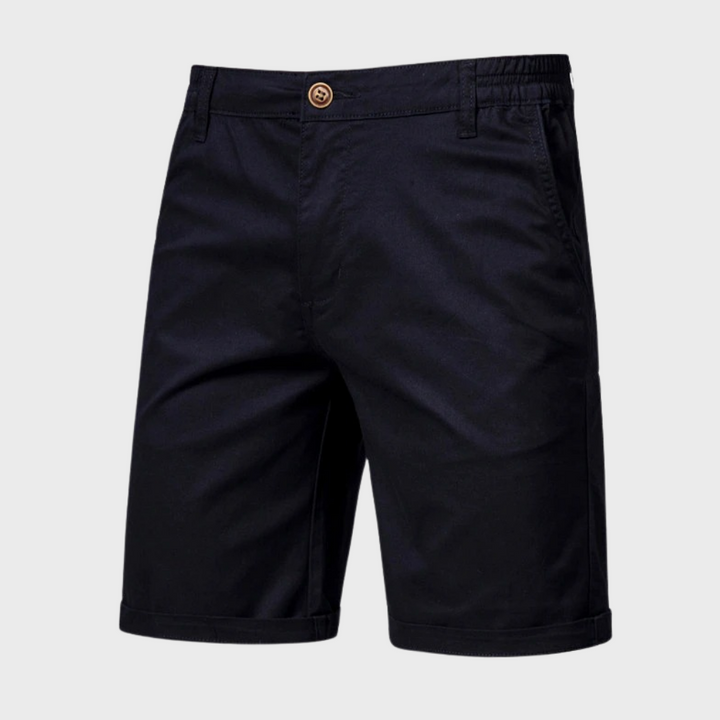 Charles | Short Chino Homme Beige Taille Élastique