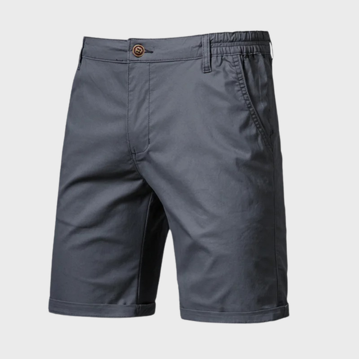 Charles | Short Chino Homme Beige Taille Élastique