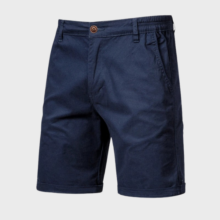Charles | Short Chino Homme Beige Taille Élastique