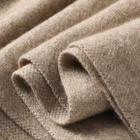 Charlotte | Gilet Crème Femme Ouvert Manches Larges