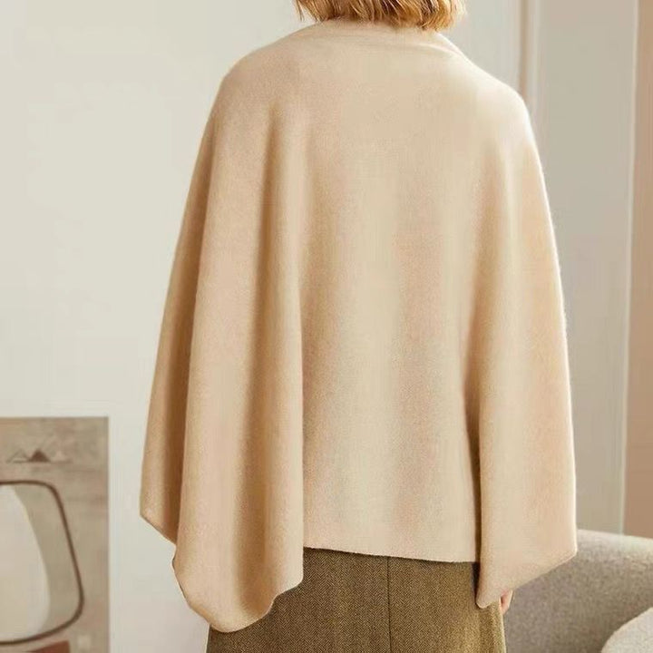 Charlotte | Gilet Crème Femme Ouvert Manches Larges