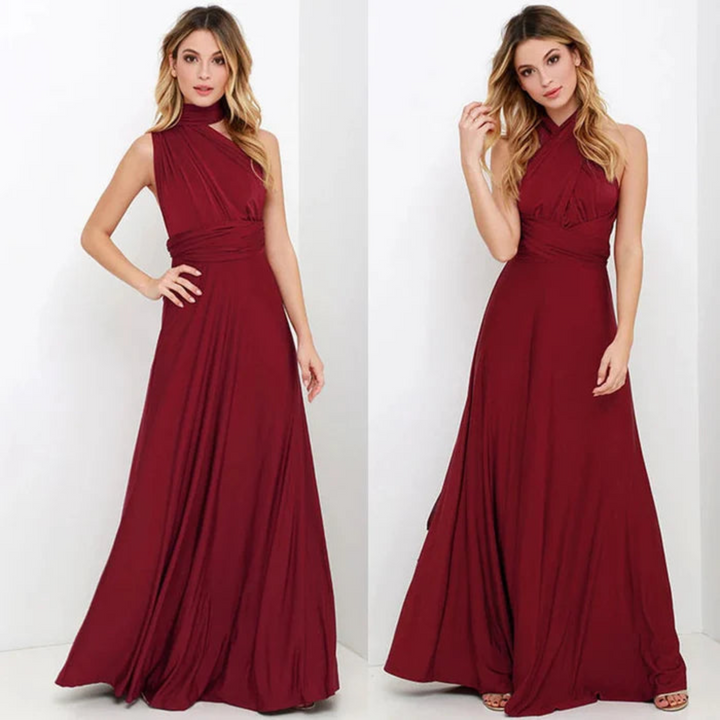 Charlotte | Robe de Soirée Longue Dos Nu Femme