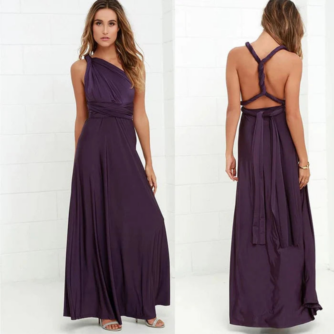 Charlotte | Robe de Soirée Longue Dos Nu Femme
