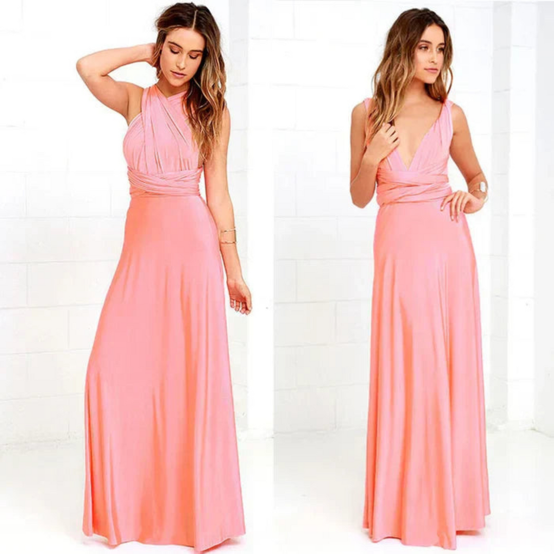 Charlotte | Robe de Soirée Longue Dos Nu Femme