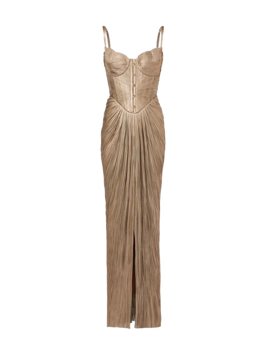 Charlotte | Robe de Soirée Longue Plissée Corset