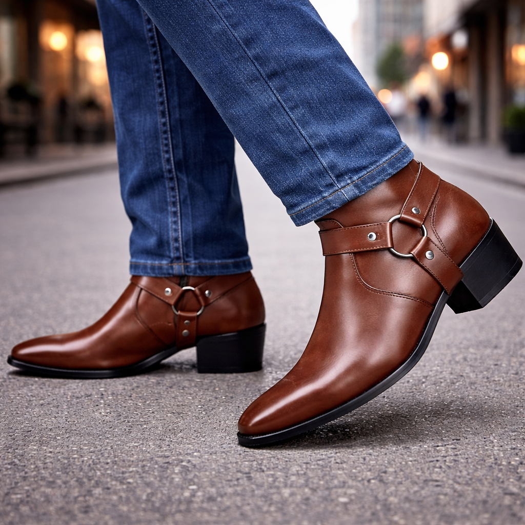 Victor | Bottines Homme Cuir Zip