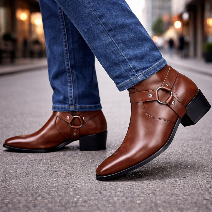 Victor | Bottines Homme Cuir Zip