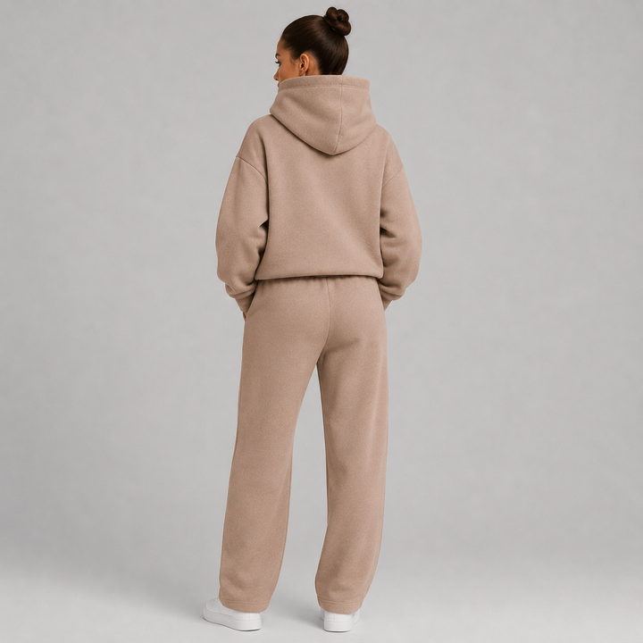 Survêtement femme oversize à capuche