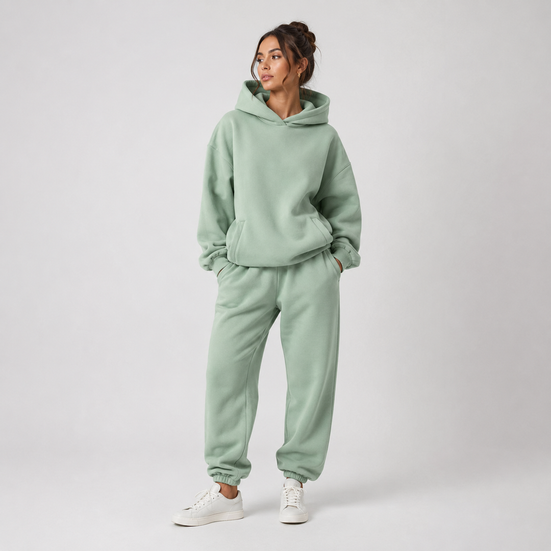 Camille | Survêtement Femme Oversize Capuche Kanga
