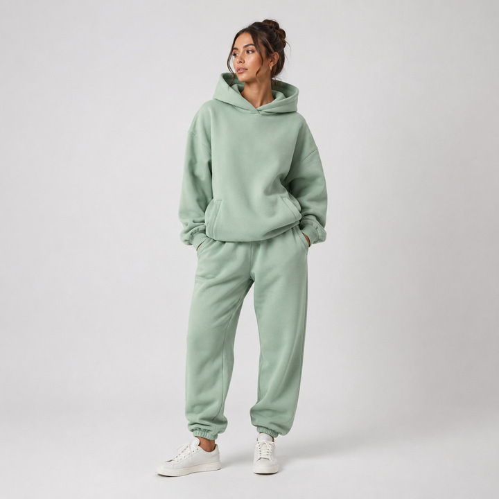 Camille | Survêtement Femme Oversize Capuche Kanga
