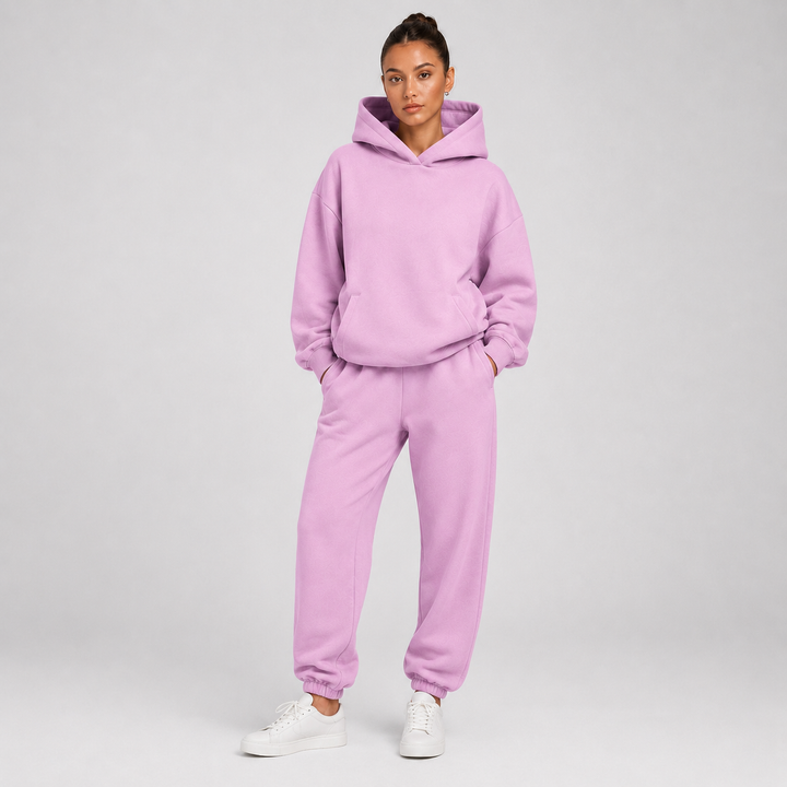 Camille | Survêtement Femme Oversize Capuche Kanga