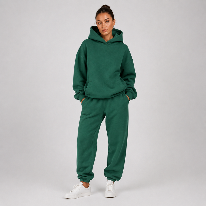 Camille | Survêtement Femme Oversize Capuche Kanga