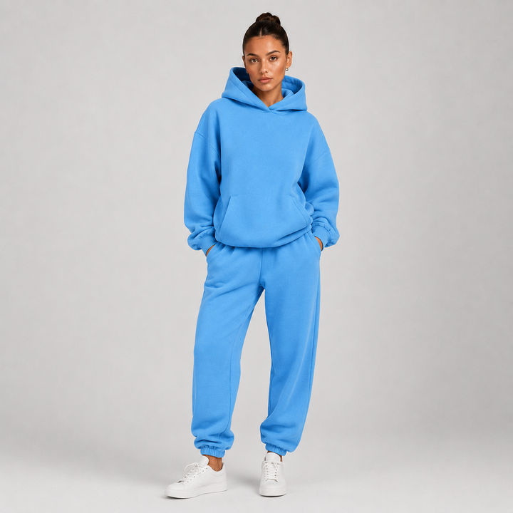 Camille | Survêtement Femme Oversize Capuche Kanga