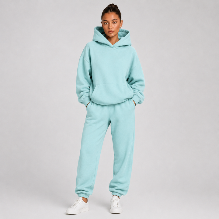 Camille | Survêtement Femme Oversize Capuche Kanga