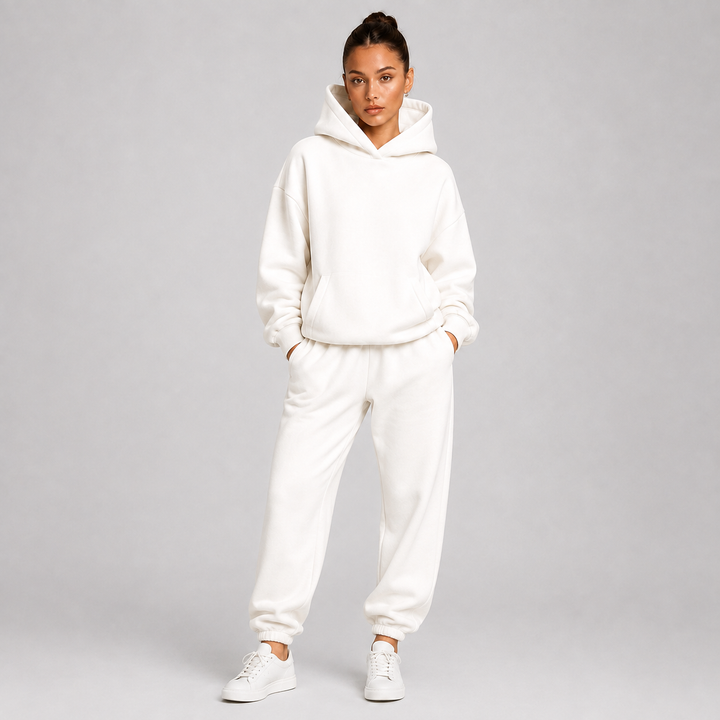Camille | Survêtement Femme Oversize Capuche Kanga