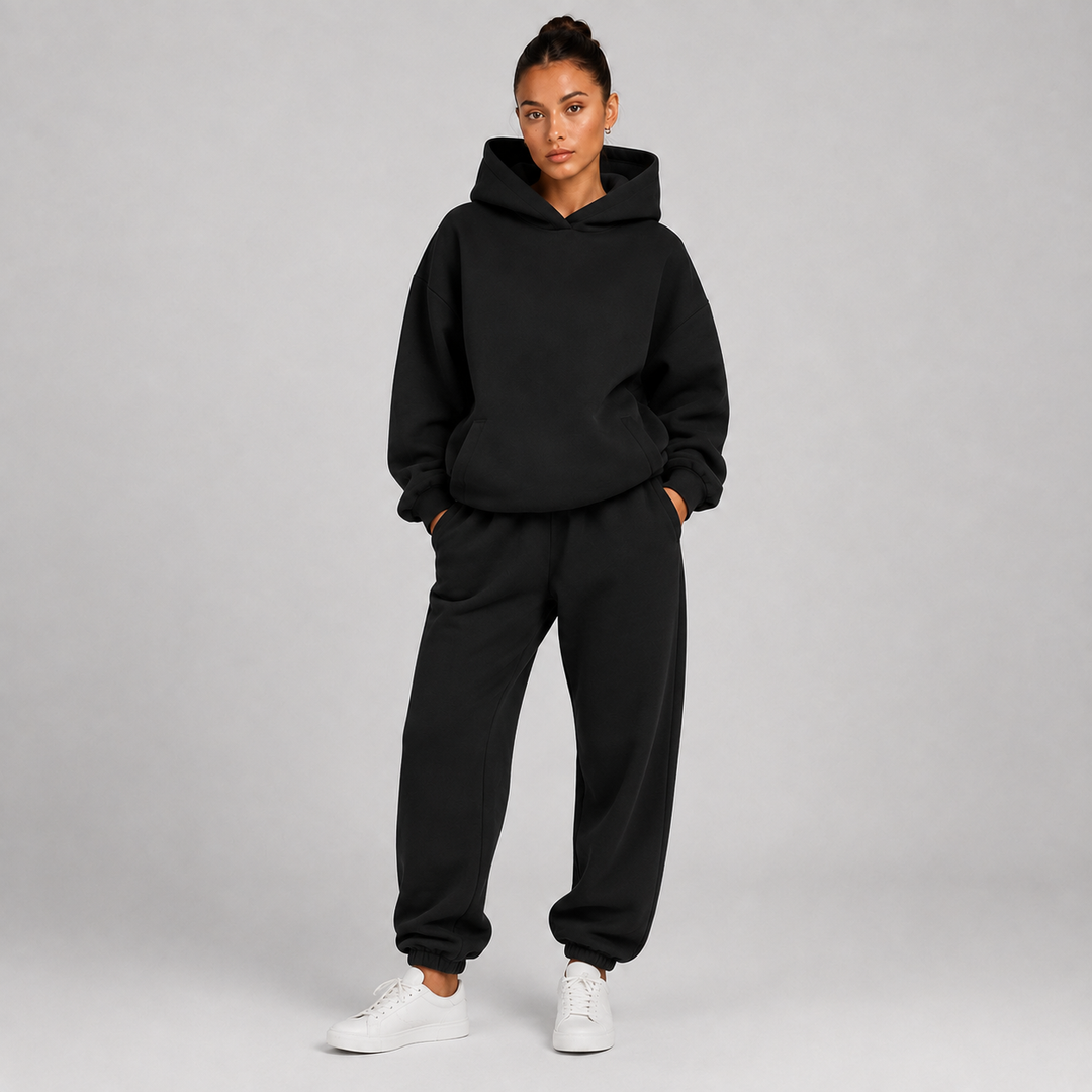 Camille | Survêtement Femme Oversize Capuche Kanga